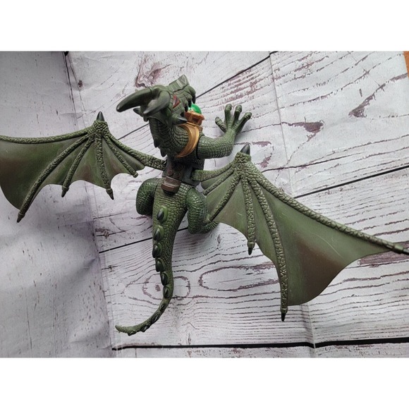 Mega Bloks Dragons Krystal Wars Green Dragon Figure Includes Krystal - Picture 2 of 6